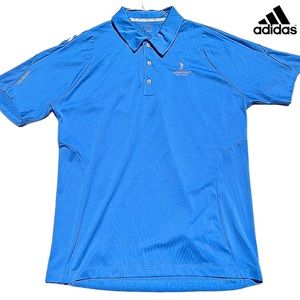Adidas Climacool Golf Polo- Medium. Tartan Fields Logo
